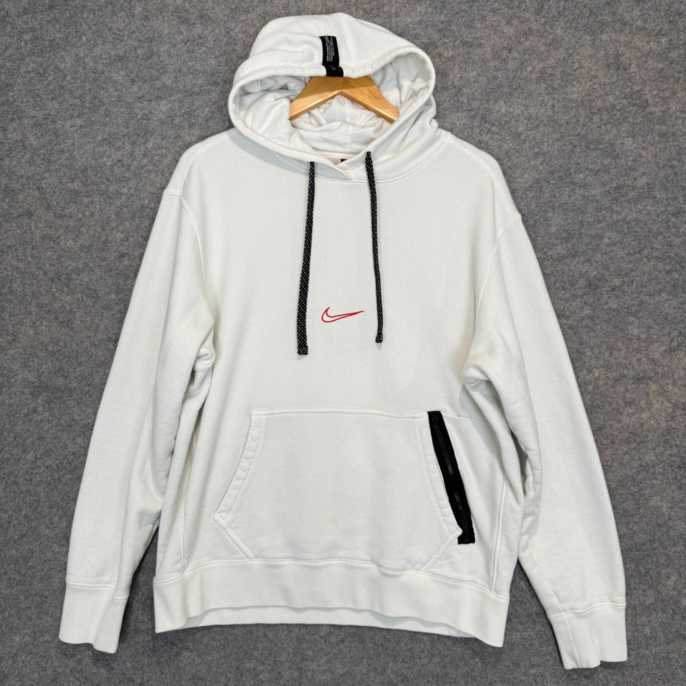 Nike DNA Basketball Center Swoosh Training Hoodie Sweatshirt Mens Large Engineer